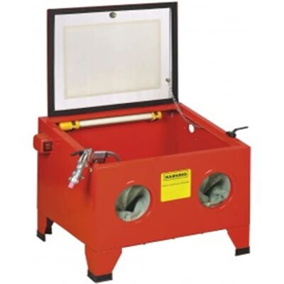 Mw Tools CAT210 - Cabine de Sablage Compacte pour Petites Pièces - Publicité Mw Tools CAT210 - Cabine de Sablage Compacte pour Petites Pièces - Publicité