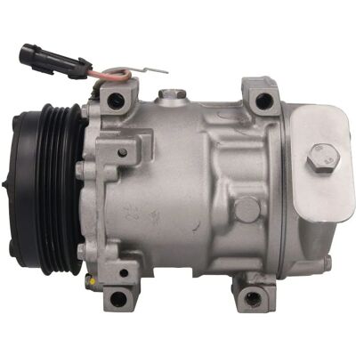 TEAMEC 8646010 Kompressor - Sanden 12V, PAG 46, 4 Rillen - Klimaanlage TEAMEC 8646010 Kompressor - Sanden 12V, PAG 46, 4 Rillen - Klimaanlage
