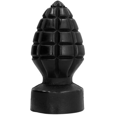 All Black Plug Anal - 15cm Étanche PVC Flexible All Black Plug Anal - 15cm Étanche PVC Flexible