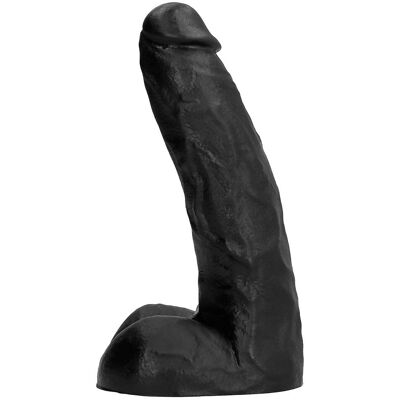 Godemichet All Black - 22x5cm - Silicone, Étanche - Jouet Adulte Godemichet All Black - 22x5cm - Silicone, Étanche - Jouet Adulte