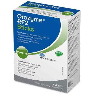 Orozyme RF2 Bâtonnets Dentaires Moyens - Dental Sticks Orozyme RF2 Bâtonnets Dentaires Moyens - Dental Sticks