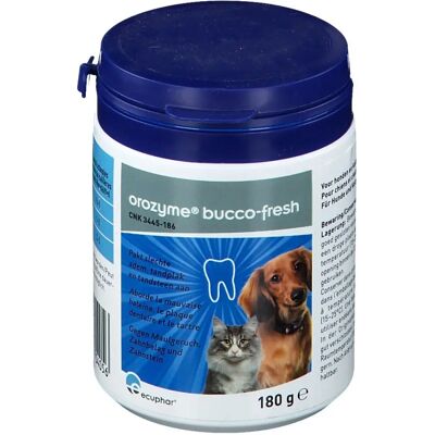 Orozyme Bucco-Fresh - Poudre Soins Dentaires - Publicité Orozyme Bucco-Fresh - Poudre Soins Dentaires - Publicité