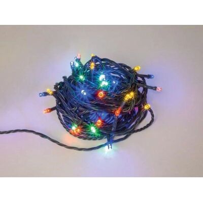 Velleman Maxilight LED - 8 M - 120 Multicolor Lights - Green Wire - LED String Lights Velleman Maxilight LED - 8 M - 120 Multicolor Lights - Green Wire - LED String Lights
