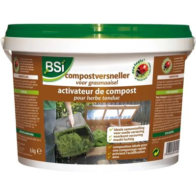 Activateur de Compost BSI - Jardin, 6kg - Publicité Activateur de Compost BSI - Jardin, 6kg - Publicité