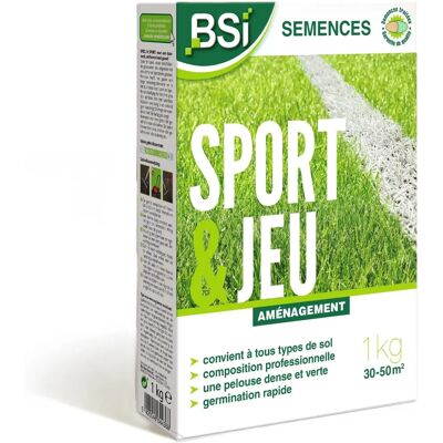 BSI - Semences de Gazon Sport - hasta 50 m² - Semilla de césped BSI - Semences de Gazon Sport - hasta 50 m² - Semilla de césped