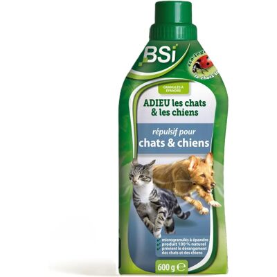 BSI 50628 Natürlicher Tierabwehrgranulat - Für Katzen und Hunde im Freien BSI 50628 Natürlicher Tierabwehrgranulat - Für Katzen und Hunde im Freien