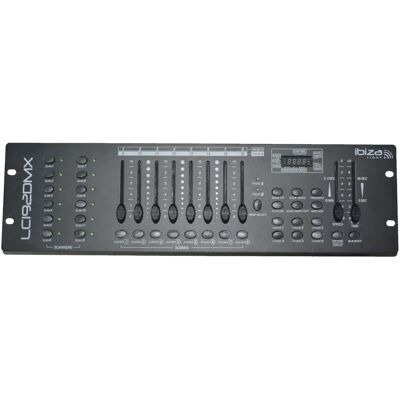 Ibiza Light LC-192DMX - Controlador DMX con 192 Canales y 12 Efectos Ibiza Light LC-192DMX - Controlador DMX con 192 Canales y 12 Efectos