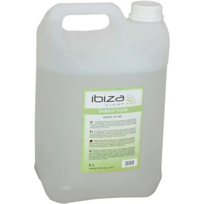 Ibiza G-BUBBLE5L Machine à bulles liquide - 5 litres haute qualité Ibiza G-BUBBLE5L Machine à bulles liquide - 5 litres haute qualité
