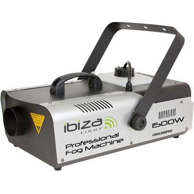 Máquina de Fumaça Ibiza Light LSM1500PRO - Programável 1500W - 2,3L Água Máquina de Fumaça Ibiza Light LSM1500PRO - Programável 1500W - 2,3L Água