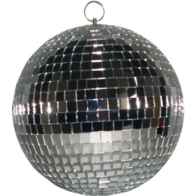 Boule Disco Argentée Ibiza Light 50cm - Décoration de fête - Publicité Boule Disco Argentée Ibiza Light 50cm - Décoration de fête - Publicité