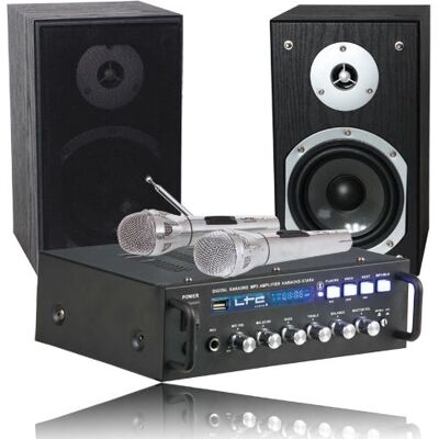 LTC KARAOKESTAR4 Micro Hi-Fi Bluetooth - Système Karaoké & Audio - Publicité LTC KARAOKESTAR4 Micro Hi-Fi Bluetooth - Système Karaoké & Audio - Publicité