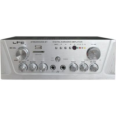 Amplificateur stéréo LTC ATM2000USB-BT - 2x50W Bluetooth USB SD - Publicité Amplificateur stéréo LTC ATM2000USB-BT - 2x50W Bluetooth USB SD - Publicité