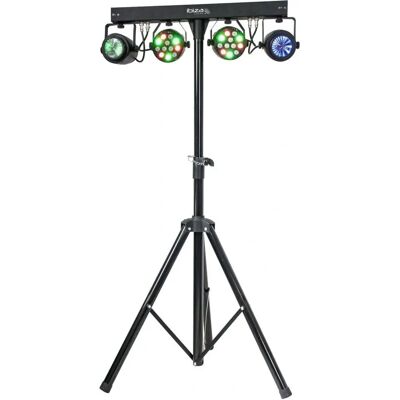 Ibiza DJLIGHT60 - 2 PAR Projektoren + Moonflower RGBWA Ibiza DJLIGHT60 - 2 PAR Projektoren + Moonflower RGBWA