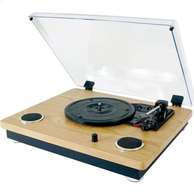 Platines vinyle Madison - Vintage Bluetooth USB SD Enregistreur - 33/45/78 RPM - Publicité Platines vinyle Madison - Vintage Bluetooth USB SD Enregistreur - 33/45/78 RPM - Publicité
