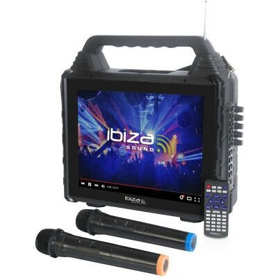 enceinte portable Ibiza Sound KARAVISION - enceinte pour fête - Publicité enceinte portable Ibiza Sound KARAVISION - enceinte pour fête - Publicité