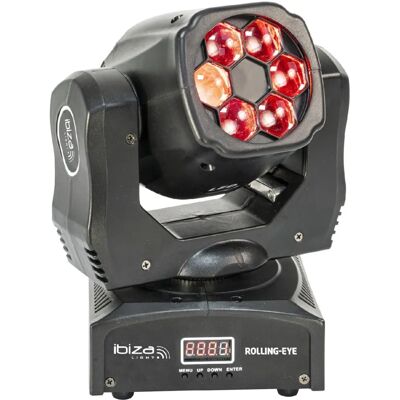 Ibiza Light ROLLING-EYE - Iluminação de palco - Cabeças LED panorâmicas e inclináveis Ibiza Light ROLLING-EYE - Iluminação de palco - Cabeças LED panorâmicas e inclináveis