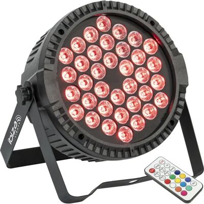 Ibiza Light THINPAR-36X1W-RGB - Proyector de iluminación escénica Ibiza Light THINPAR-36X1W-RGB - Proyector de iluminación escénica