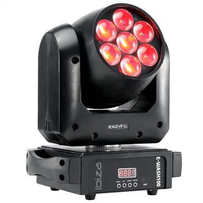 Ibiza Light E-WASH100 Lampe wash LED RGBW - Type de produit - Publicité Ibiza Light E-WASH100 Lampe wash LED RGBW - Type de produit - Publicité