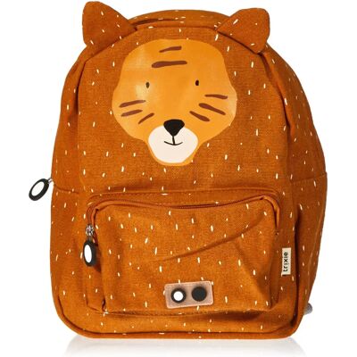 Trixie Cognac Mr Tiger Mochila - Mochila Trixie Cognac Mr Tiger Mochila - Mochila