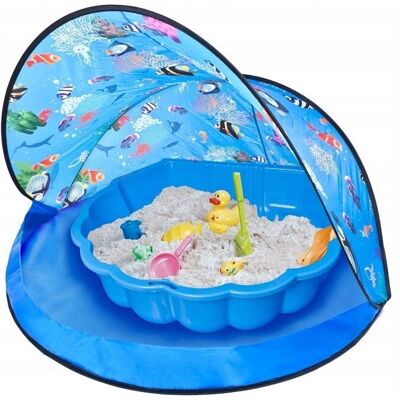 Paradiso Toys Kinderspielzelt - UV-Schutz 30+ - Strand - Bällebad Paradiso Toys Kinderspielzelt - UV-Schutz 30+ - Strand - Bällebad