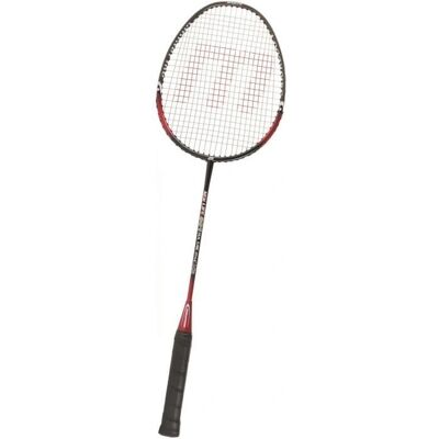 Raquette de badminton MEGAFORM Silver - Noir/Rouge - 66,5 cm - Publicité Raquette de badminton MEGAFORM Silver - Noir/Rouge - 66,5 cm - Publicité