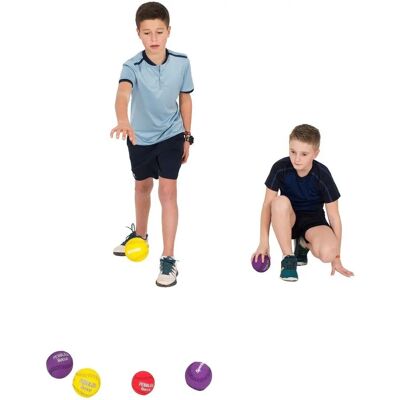 Spordas Pebbles Petanque Balls - Stoßdämpfende Weiche Oberfläche - Für Alle Oberflächen Spordas Pebbles Petanque Balls - Stoßdämpfende Weiche Oberfläche - Für Alle Oberflächen