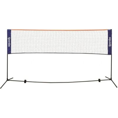 Réseau portable de badminton et mini-tennis SPORDAS - Réglable, 5m - Publicité Réseau portable de badminton et mini-tennis SPORDAS - Réglable, 5m - Publicité
