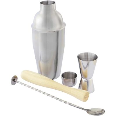Ensemble de cocktails Point Virgule - shaker, pilon, mesureur, cuillère - Publicité Ensemble de cocktails Point Virgule - shaker, pilon, mesureur, cuillère - Publicité