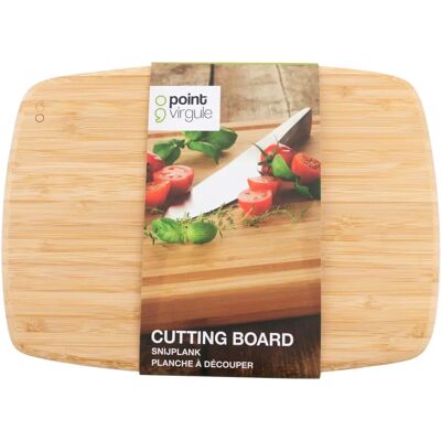 Planche à découper en bambou Point Virgule 28x20cm - Ustensile de cuisine - Publicité Planche à découper en bambou Point Virgule 28x20cm - Ustensile de cuisine - Publicité