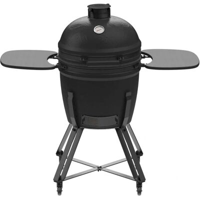Barbecook Kamal 60 Kamado en céramique noir mat - Gril kamado - Publicité Barbecook Kamal 60 Kamado en céramique noir mat - Gril kamado - Publicité