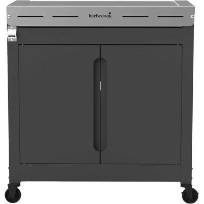 Barbecook Premium Gas Barbecue Wagentje - Roestvrijstalen Werkblad Barbecook Premium Gas Barbecue Wagentje - Roestvrijstalen Werkblad