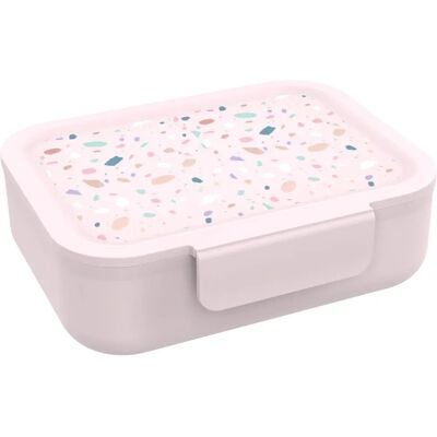 Euromic - Terrazzo Lunchbox - Rosa - Lunchbehälter - Kindermahlzeit Euromic - Terrazzo Lunchbox - Rosa - Lunchbehälter - Kindermahlzeit