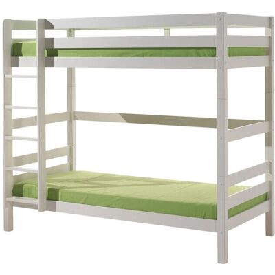 Vipack Pino Etagenbett - Umkehrbare Leiter, Massivholz, 90x200cm Vipack Pino Etagenbett - Umkehrbare Leiter, Massivholz, 90x200cm