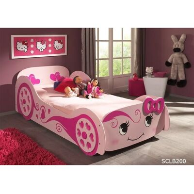 VIPACK Prinzessin Rose Kinderbett - Unterstützung Matratze 70x140cm - Kinderbett VIPACK Prinzessin Rose Kinderbett - Unterstützung Matratze 70x140cm - Kinderbett