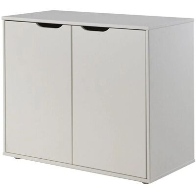 VIPACK Pino Buffet Blanc - Mobilier de rangement - Publicité VIPACK Pino Buffet Blanc - Mobilier de rangement - Publicité
