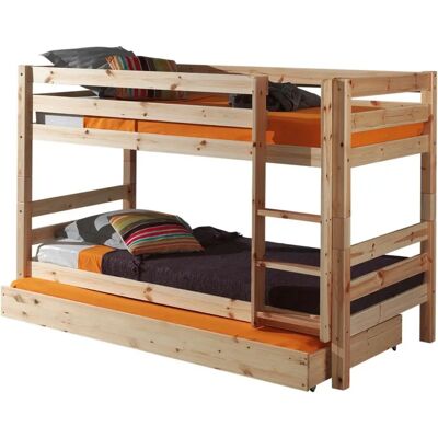 VIPACK Pino Etagenbett mit Stauraum & Leiter - Etagenbett VIPACK Pino Etagenbett mit Stauraum & Leiter - Etagenbett