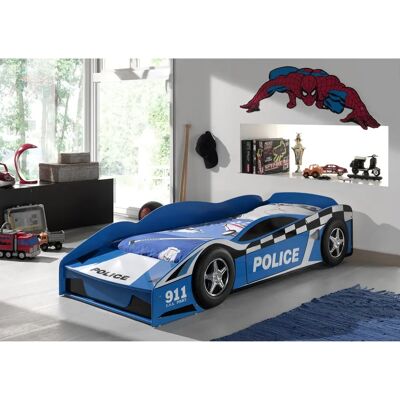 Vipack Kinderbett - Polizei Blau - 70x140 cm - Kinderbett Vipack Kinderbett - Polizei Blau - 70x140 cm - Kinderbett