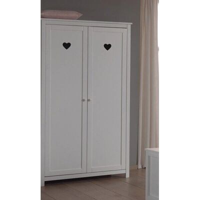 Vipack Amori Kledingkast - FSC-Hout - 2 Deuren - 110x57x190cm Vipack Amori Kledingkast - FSC-Hout - 2 Deuren - 110x57x190cm