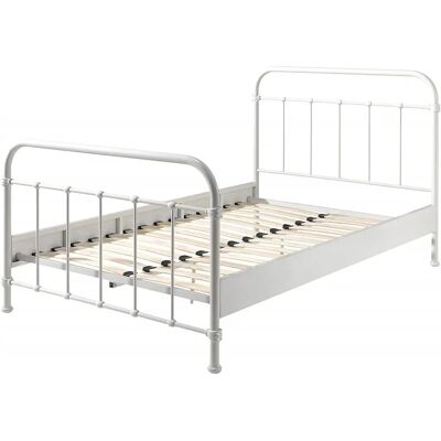 Vipack Weißes Kinderbett - 120x200cm - Modern, Leicht Zusammenzubauen Vipack Weißes Kinderbett - 120x200cm - Modern, Leicht Zusammenzubauen