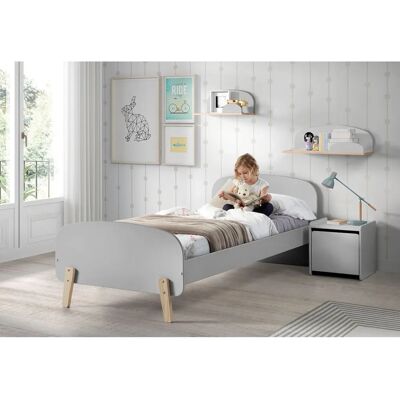 Étagère murale Kiddy Vipack - 45cm Bois gris - Publicité Étagère murale Kiddy Vipack - 45cm Bois gris - Publicité