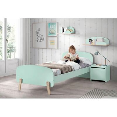 VIPACK Kiddy Kinderbett - Mintgrün - 90x200cm VIPACK Kiddy Kinderbett - Mintgrün - 90x200cm