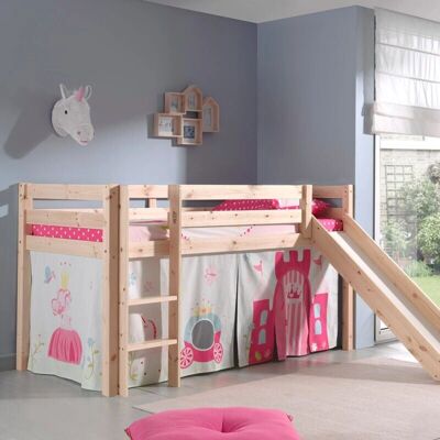 VIPACK Pino Lit Superposé Beige en Bois Massif - Produit pour Enfants - Publicité VIPACK Pino Lit Superposé Beige en Bois Massif - Produit pour Enfants - Publicité