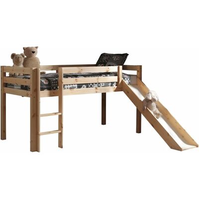 Lit Vipack avec toboggan 90x200 - Mobilier enfant - Publicité Lit Vipack avec toboggan 90x200 - Mobilier enfant - Publicité