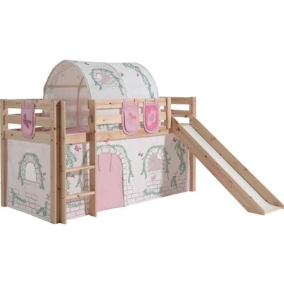 VIPACK Pino Hochbett mit Rutsche & Tunnel - Kinder Holzbett VIPACK Pino Hochbett mit Rutsche & Tunnel - Kinder Holzbett