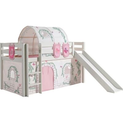 VIPACK Pino Hochbett mit Rutsche & Tunnel - Kindersicher VIPACK Pino Hochbett mit Rutsche & Tunnel - Kindersicher