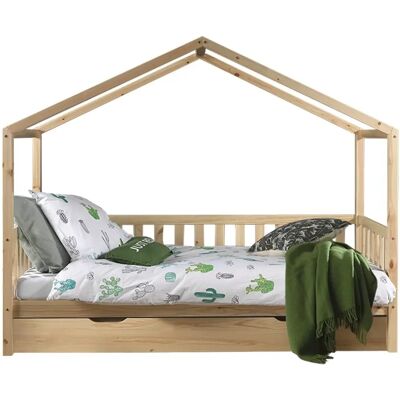 VIPACK Dallas Hausbett - Kiefer massiv - 90x200 cm VIPACK Dallas Hausbett - Kiefer massiv - 90x200 cm