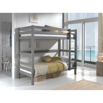 Vipack Pino Etagenbett - Grau - 182cm Hoch Vipack Pino Etagenbett - Grau - 182cm Hoch