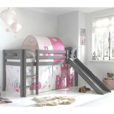 Vipack Kinderbett mit Rutsche - Scandinavian Kiefer, 90x200cm Vipack Kinderbett mit Rutsche - Scandinavian Kiefer, 90x200cm