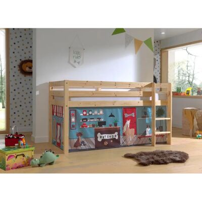 Vipack Pino Kinderbett - Massivkiefer - 90x200cm - Spielbett Vipack Pino Kinderbett - Massivkiefer - 90x200cm - Spielbett