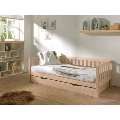 VIPACK Bett Modell mit Stauraum - 90x200cm - Bettart VIPACK Bett Modell mit Stauraum - 90x200cm - Bettart